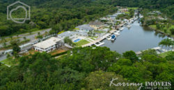 Mansão com pier de atracação à venda no Marina Guarujá gv014