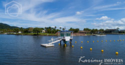 Mansão com pier de atracação à venda no Marina Guarujá gv014