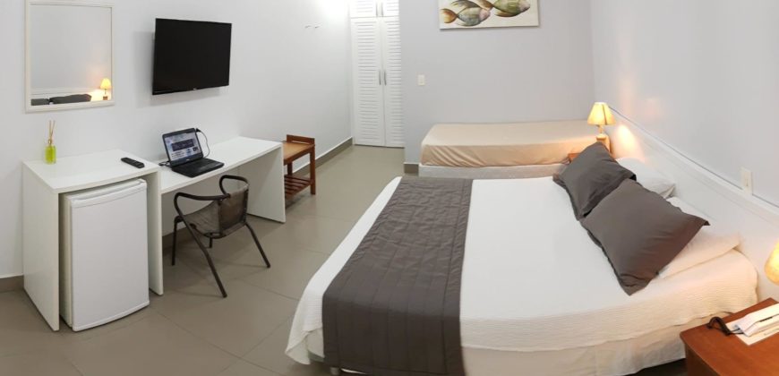 Flat no Amarilis Riviera de São Lourenço rt019