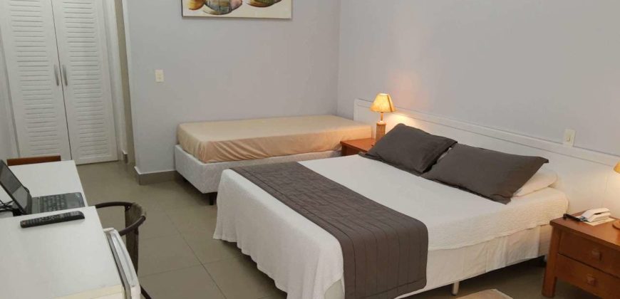 Flat no Amarilis Riviera de São Lourenço rt019