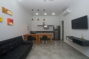 Flat no Amarilis Riviera de São Lourenço rt020