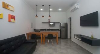 Flat no Amarilis Riviera de São Lourenço rt020