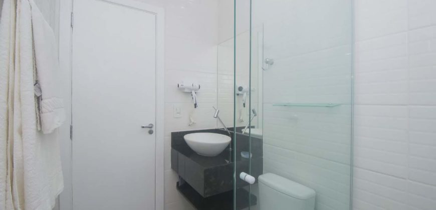 Flat no Amarilis Riviera de São Lourenço rt020