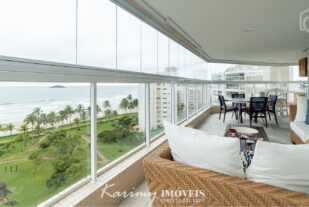 Apartamento pé na areia Riviera frente para o Mar rt026