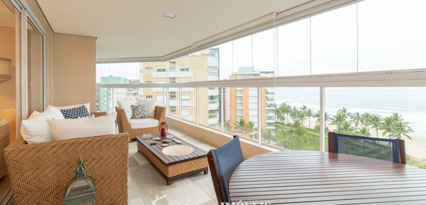 Apartamento pé na areia Riviera frente para o Mar rt026