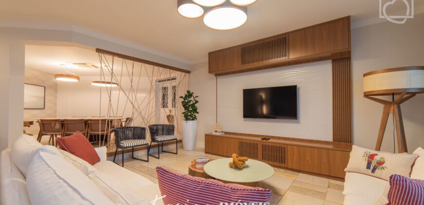 Apartamento pé na areia Riviera frente para o Mar rt026