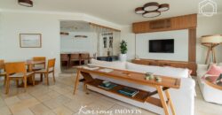 Apartamento pé na areia Riviera frente para o Mar rt026