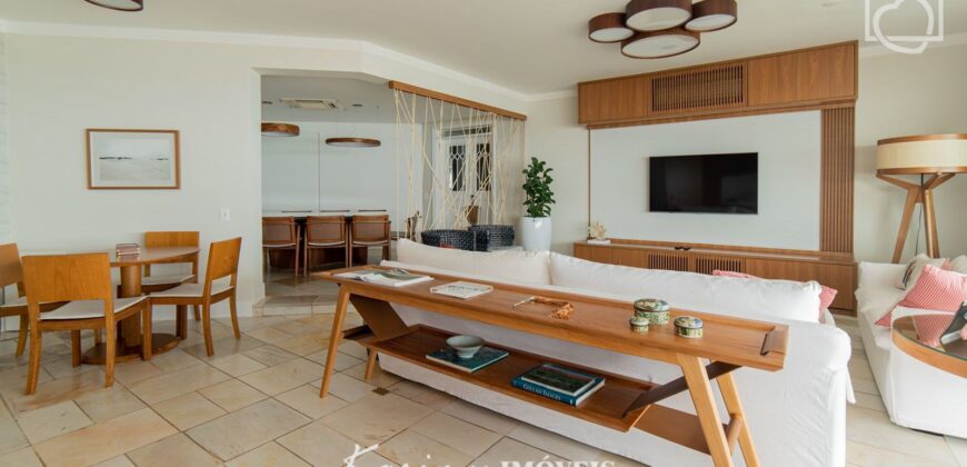 Apartamento pé na areia Riviera frente para o Mar rt026