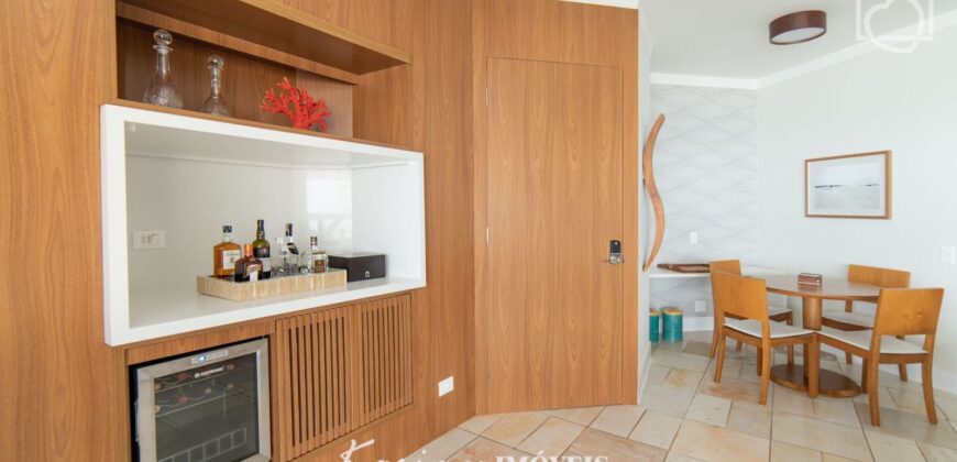 Apartamento pé na areia Riviera frente para o Mar rt026