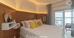 Apartamento pé na areia Riviera frente para o Mar rt026