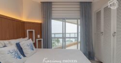 Apartamento pé na areia Riviera frente para o Mar rt026