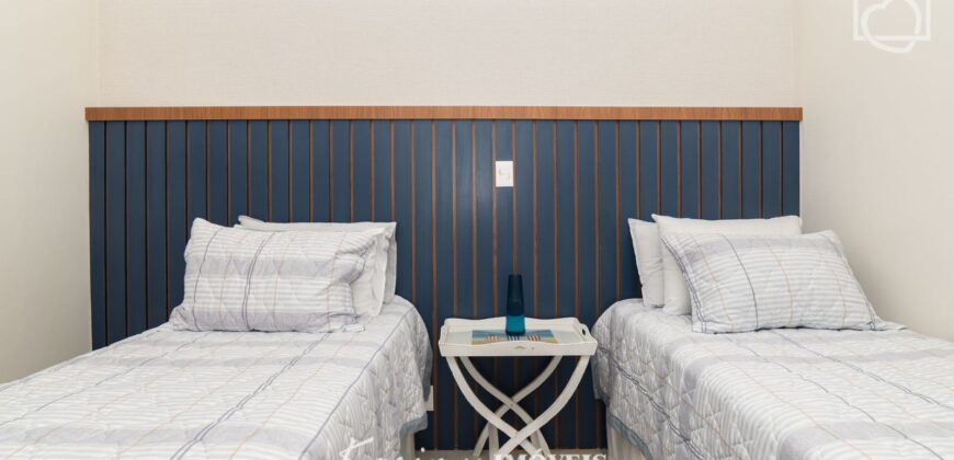 Apartamento pé na areia Riviera frente para o Mar rt026