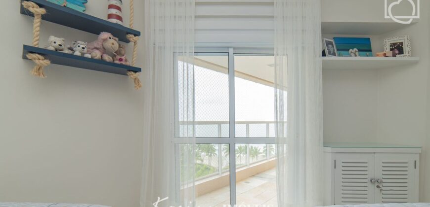 Apartamento pé na areia Riviera frente para o Mar rt026
